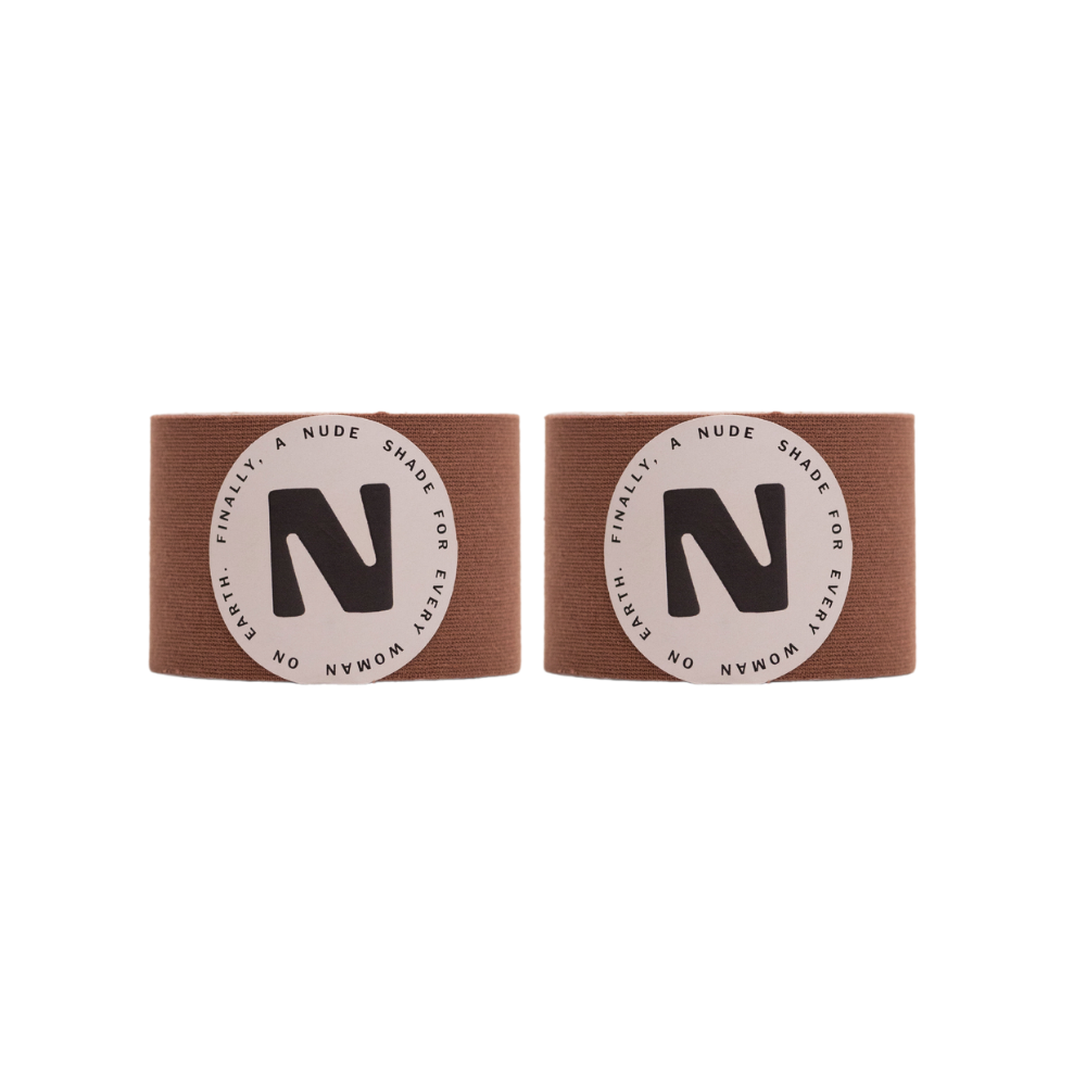 The Grip Kit: Nude Shade Boob Tape 2-Pack Set from Naked Rebellion