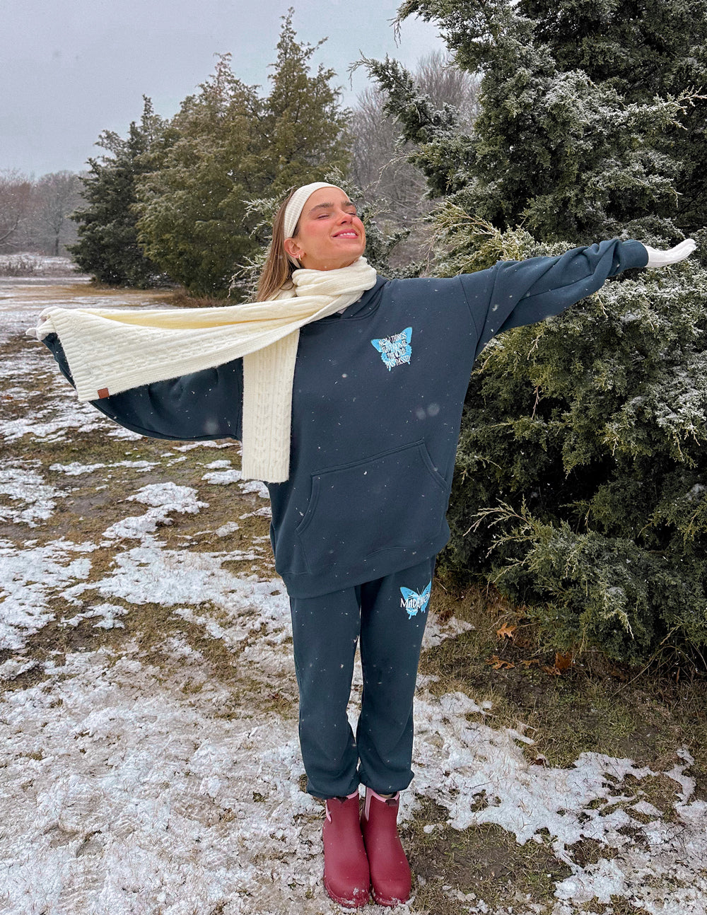 Made New Butterfly Unisex Sweatpant from Elevated Faith