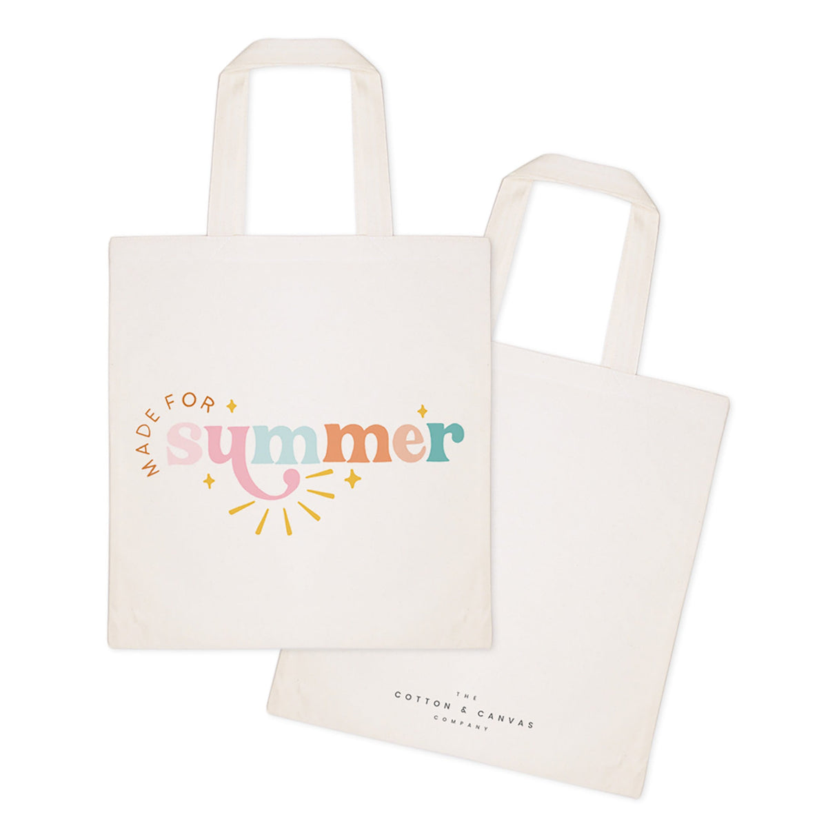 Made For Summer Cotton Canvas Tote Bag from The Cotton & Canvas Co.