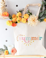 Made For Summer Cotton Canvas Tote Bag from The Cotton & Canvas Co.