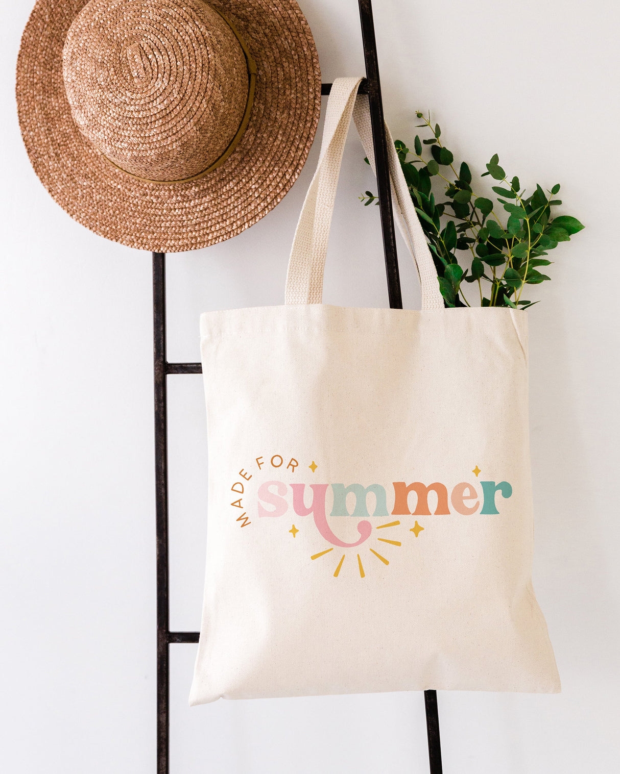 Made For Summer Cotton Canvas Tote Bag from The Cotton & Canvas Co.