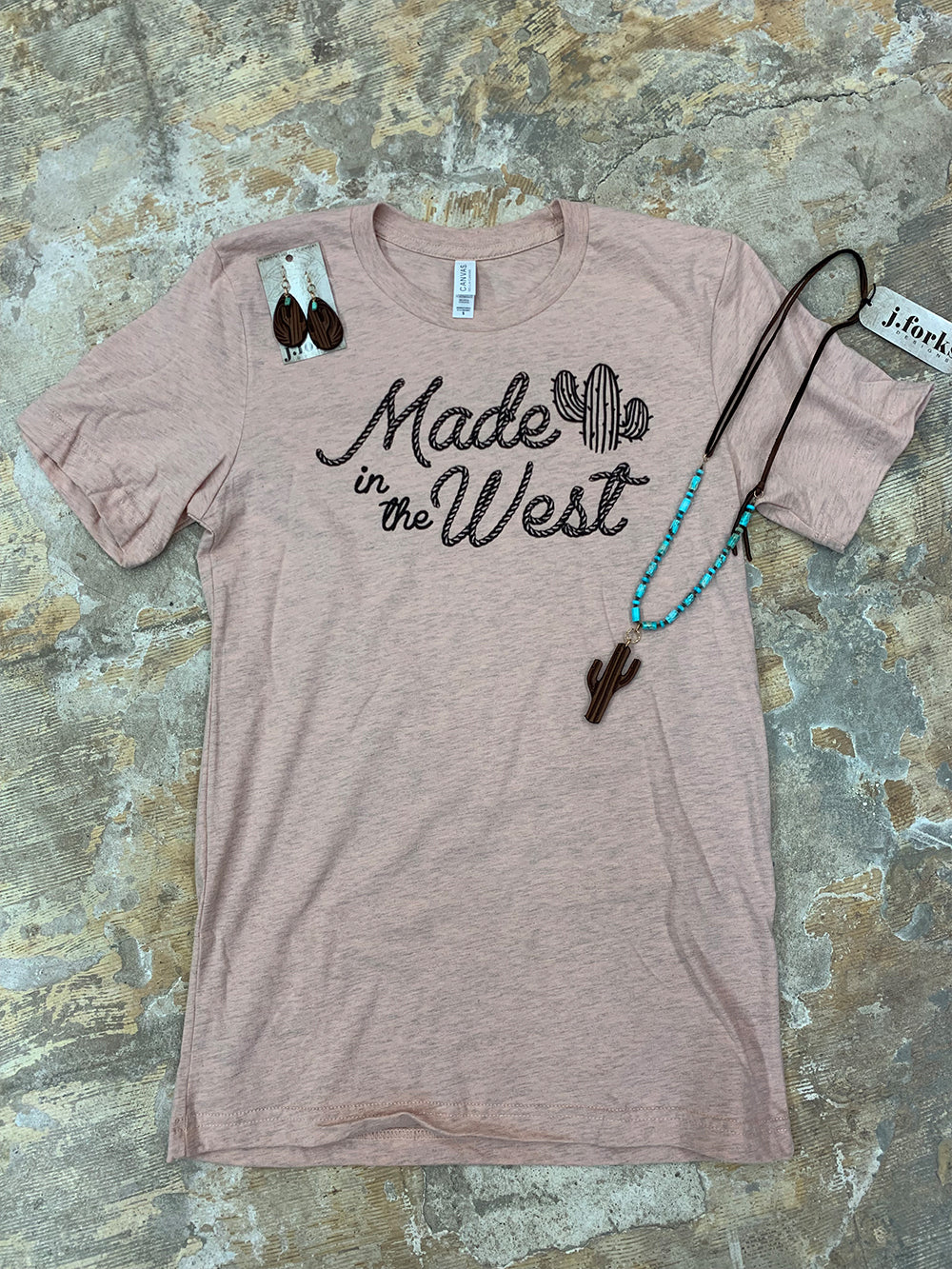 1098 Made in the West Tee from J.Forks Designs