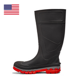 Kickaxe 15" Waterproof Rubber Boot - Grey/Orange From Chinook Footwear