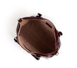 Madison - Burgundy Croc Vegan Bag from Gunas New York