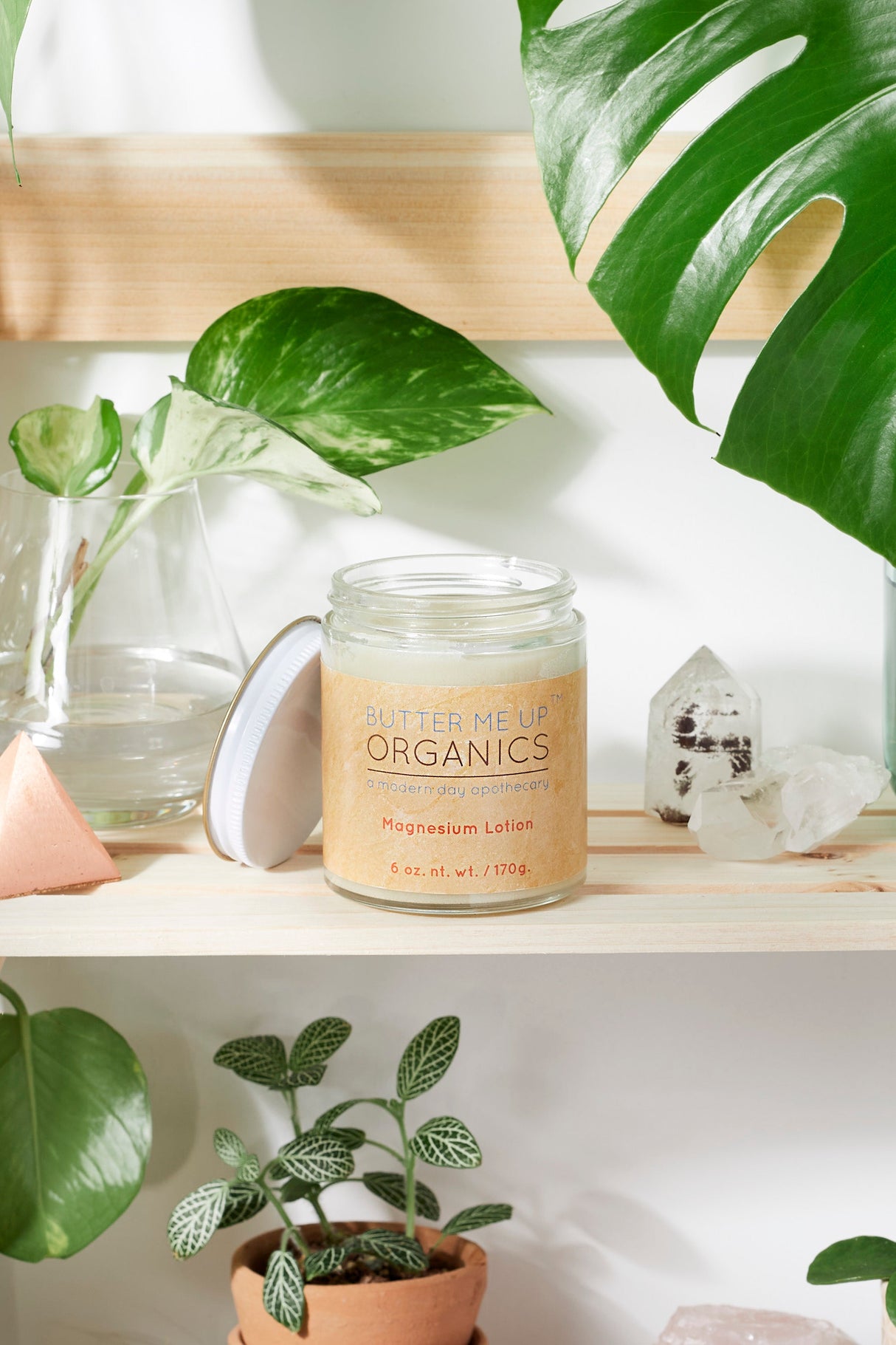 Organic Magnesium Lotion / Magnesium / Magnesium Cream / Magnesium Butter / Magnesium Body Butter / Magnesium Chloride / Magnesium Rub Balm From Butter Me Up Organics