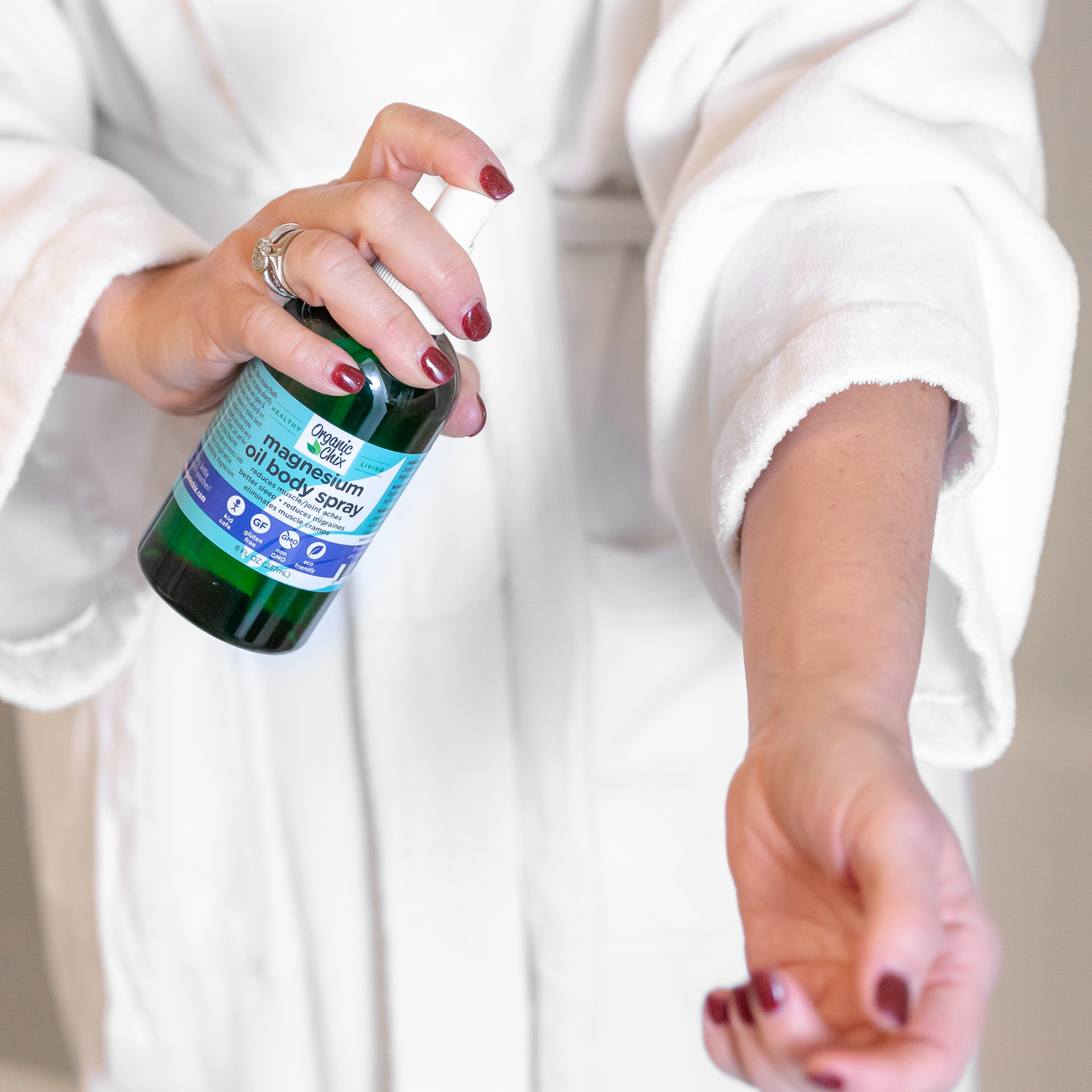 Magnesium Oil Body Spray From Organic Chix