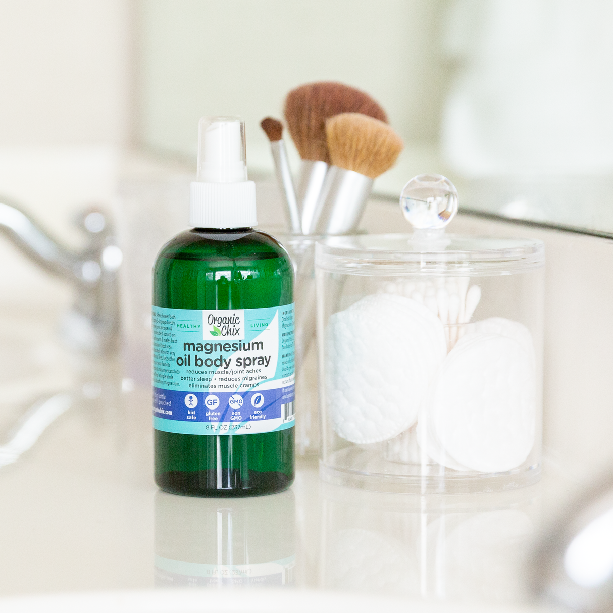 Magnesium Oil Body Spray From Organic Chix
