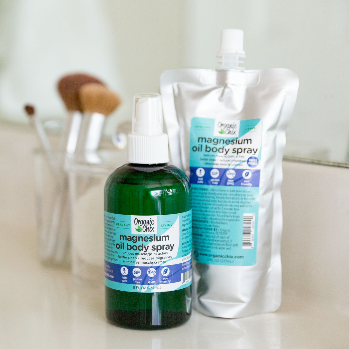 Magnesium Oil Body Spray From Organic Chix
