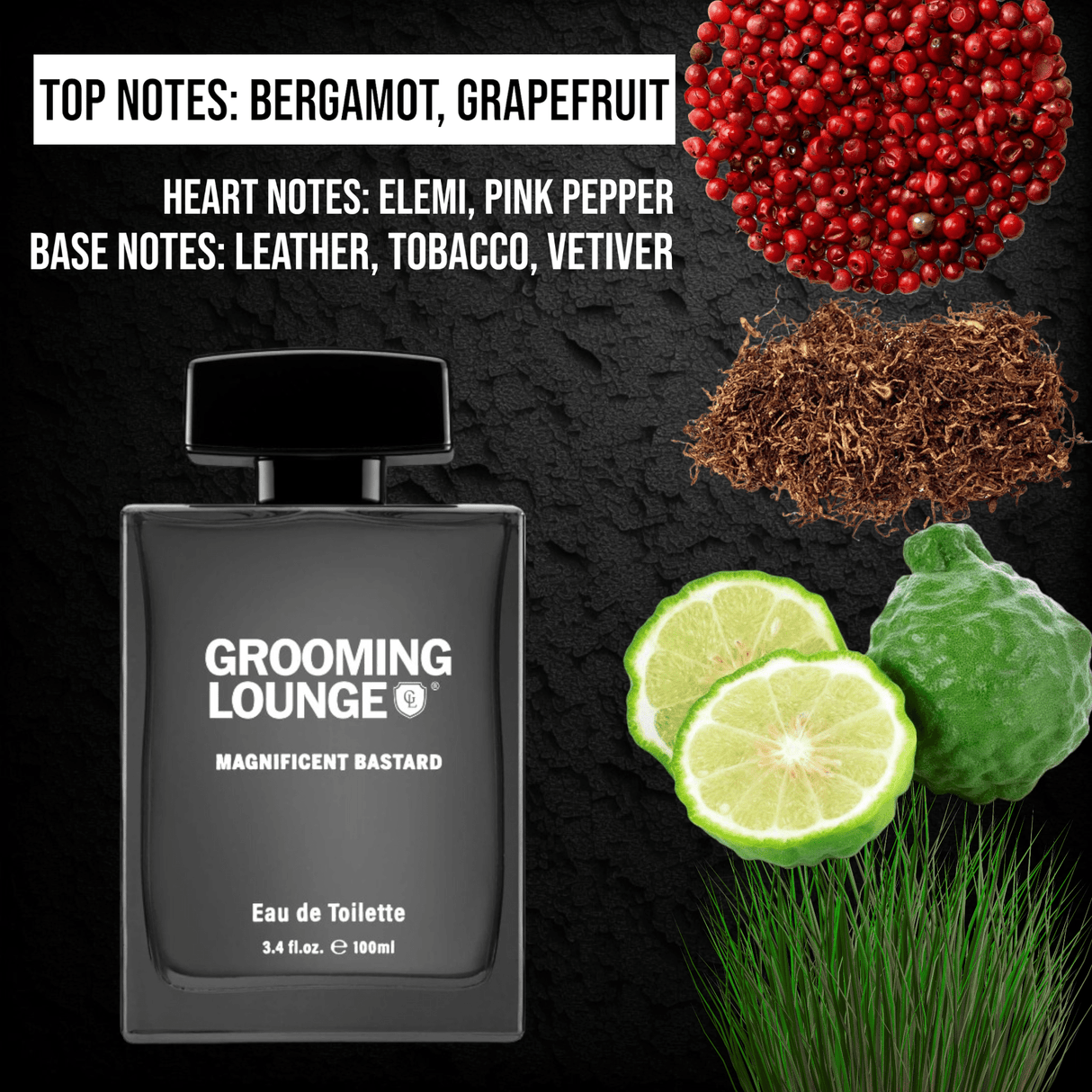 Grooming Lounge Magnificent Bastard EDT from Grooming Lounge