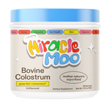 Miracle Moo Colostrum Powder | Unflavored | Grass-fed Colostrum with ImmunoLin from Miracle Moo