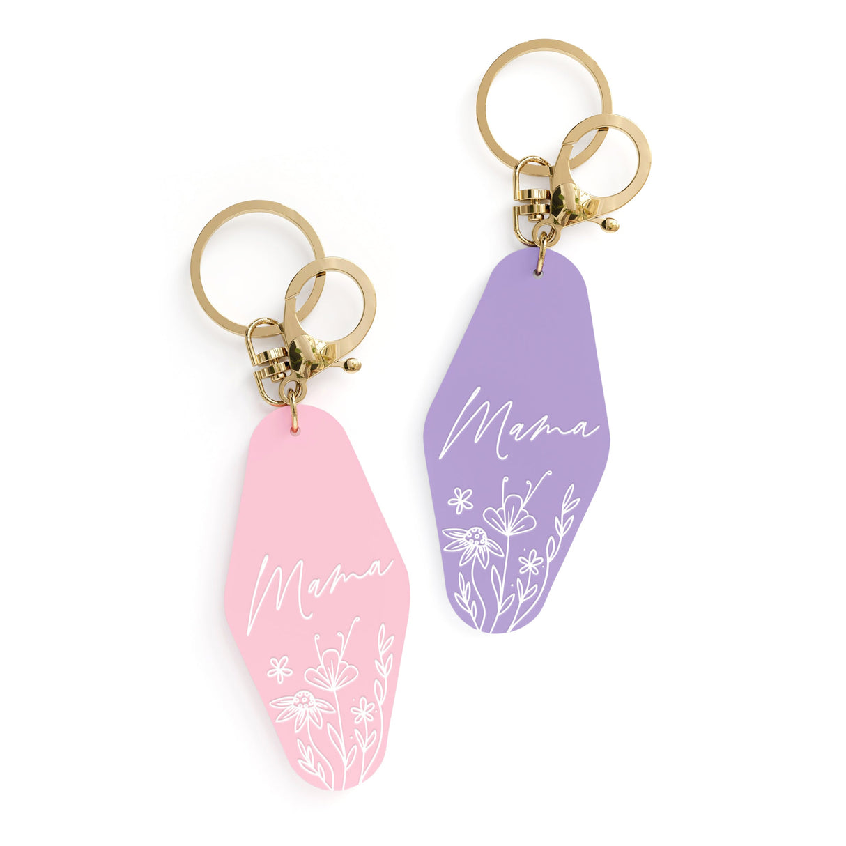 Mama Retro Motel Keychain from The Cotton & Canvas Co.