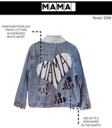 'MAMA' DENIM JACKET from Wren + Glory