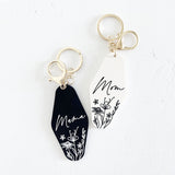 Mom Retro Motel Keychain from The Cotton & Canvas Co.