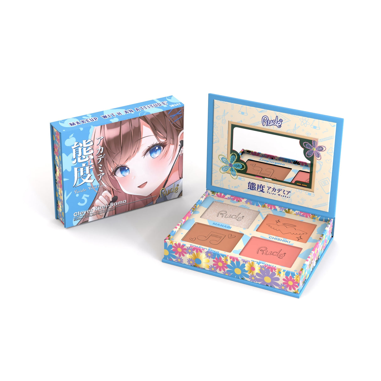 Manga Face Palette from Rude Cosmetics