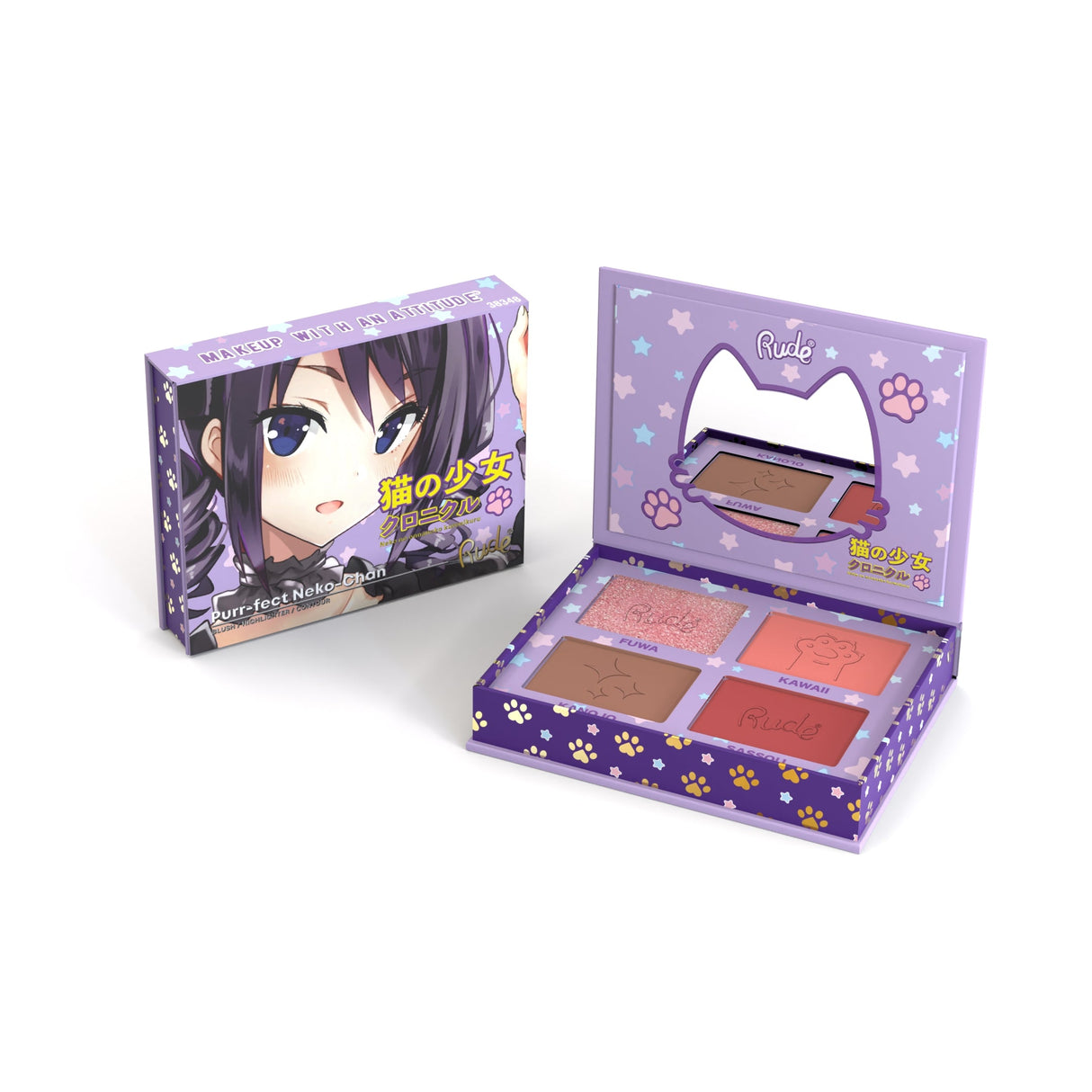 Manga Face Palette from Rude Cosmetics