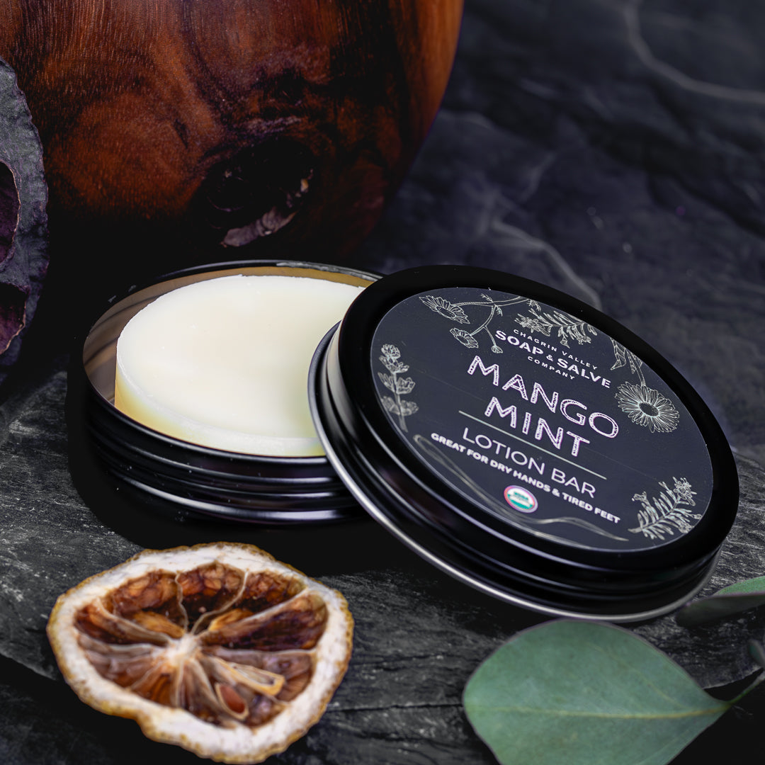 Lotion Bar: Mango Mint From Chagrin Valley Soap & Salve