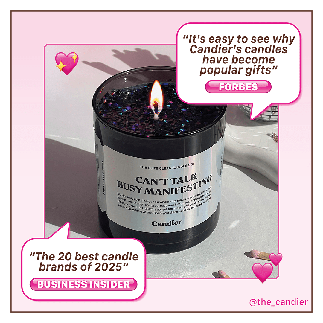 CANT TALK BUSY MANIFESTING CANDLE from Shop Ryan Porter