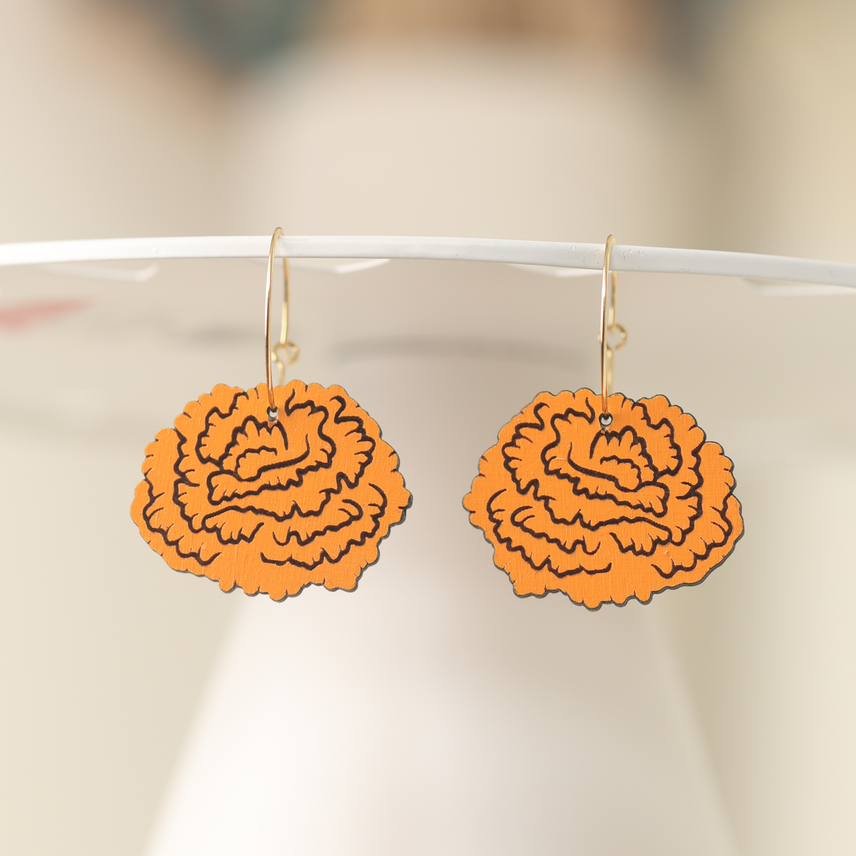 Marigold Hoops from LE CHIC MIAMI