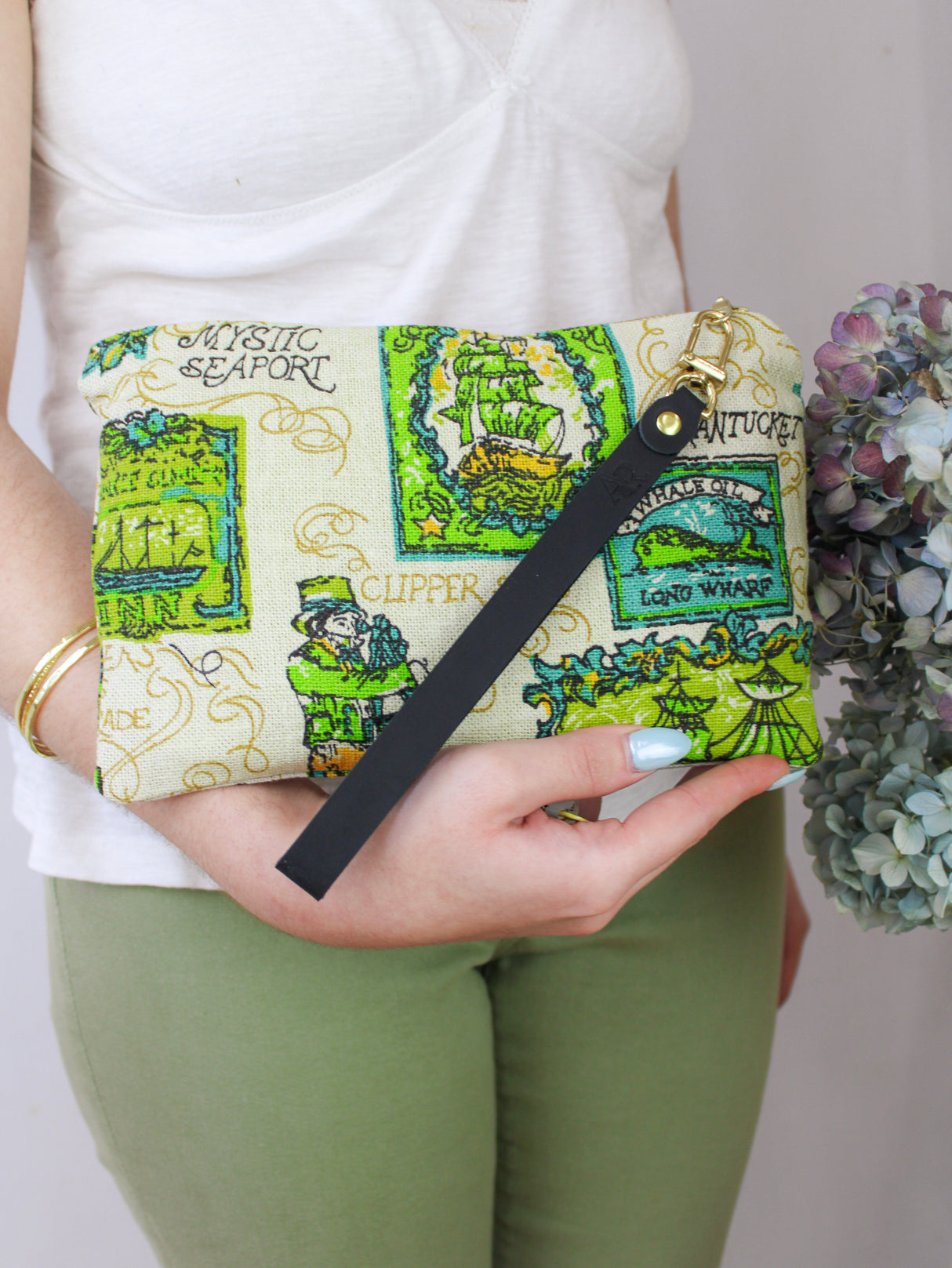 Maritime Heritage Wristlet Purse from Ash & Rose