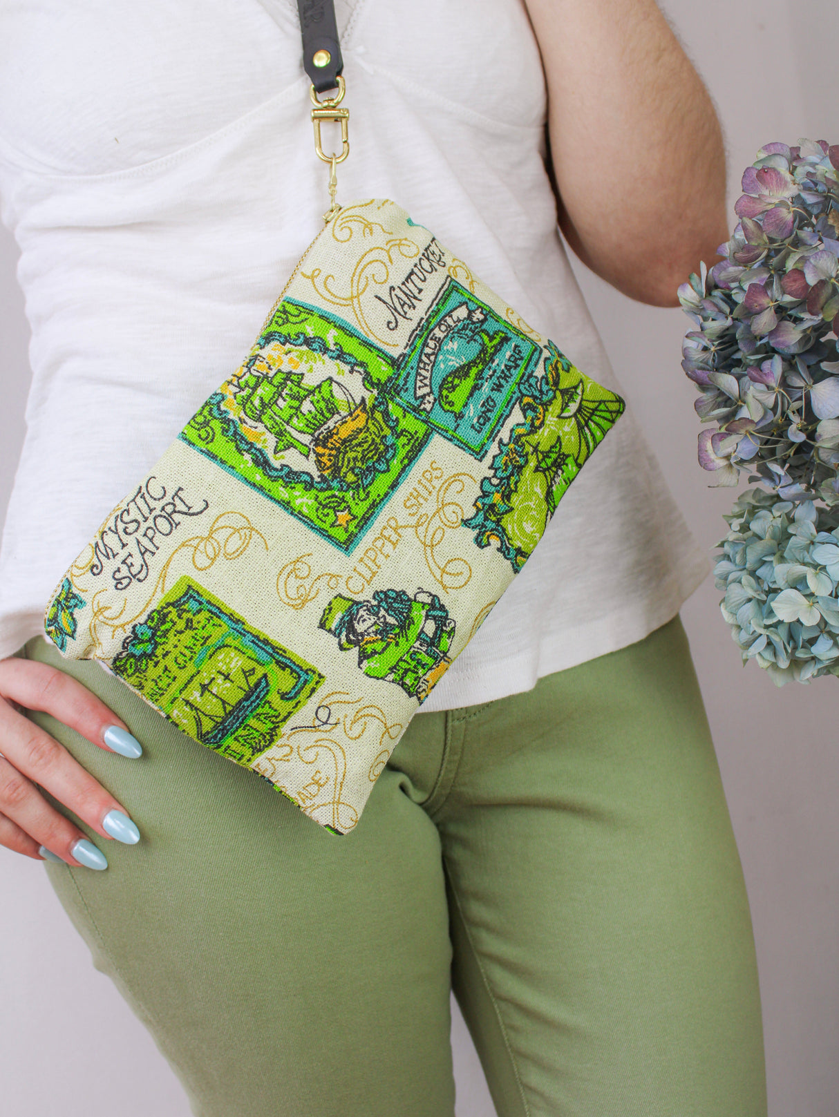 Maritime Heritage Wristlet Purse from Ash & Rose