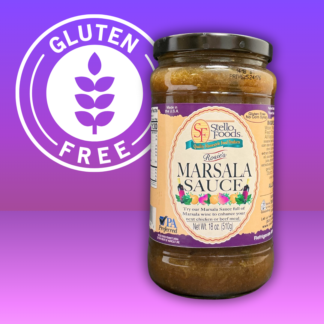 Stello Foods - Rosie's Marsala Sauce 18 oz from Stello Foods