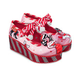 Chocolaticas® Betty Claus Women's Mary Jane Platform From Hot Chocolate Design