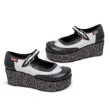 Chocolaticas® Havana Glitter Women's Mary Jane Platform From Hot Chocolate Design