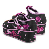 Chocolaticas® Lady Meow Women's Mary Jane Platform From Hot Chocolate Design
