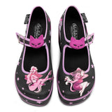 Chocolaticas® Lady Meow Women's Mary Jane Platform From Hot Chocolate Design
