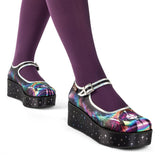 Chocolaticas® Pagan Spirit Women's Mary Jane Platform From Hot Chocolate Design