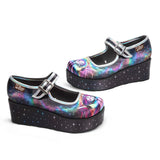 Chocolaticas® Pagan Spirit Women's Mary Jane Platform From Hot Chocolate Design