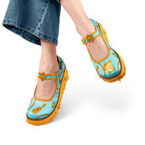 Chocolaticas® Sheriff Women's Mary Jane Platform From Hot Chocolate Design