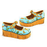 Chocolaticas® Sheriff Women's Mary Jane Platform From Hot Chocolate Design