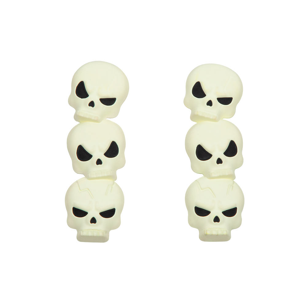 Chocolaticas® Skeletons Under Your Bed Women's Mary Jane Platform From Hot Chocolate Design