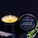 Body & Massage Candle: Lavender Rosemary From Chagrin Valley Soap & Salve
