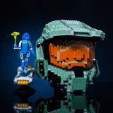 Spartan 117 Life-Sized Helmet from Bricker Builds