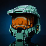 Spartan 117 Life-Sized Helmet from Bricker Builds