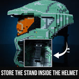 Spartan 117 Life-Sized Helmet from Bricker Builds