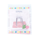 Dino Friends - Blush Splash Mat - A Waterproof Catch-All for Highchair Spills and More! from BapronBaby