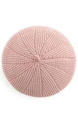 C.C SCALLOPED WAVE PATTERN BERET from Madeline Love
