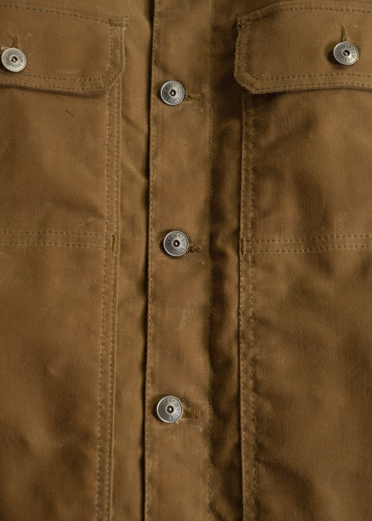 Waxed Canvas Mechanic Jacket from Iron & Resin