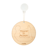 Self Care Sign | Yoga Medallion from Mache