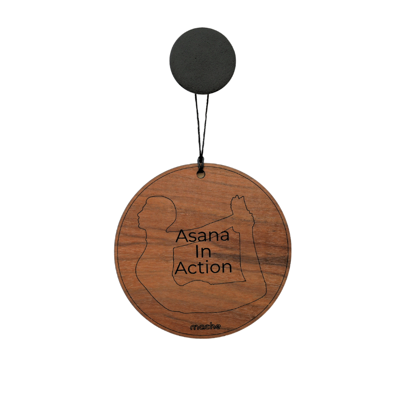 Self Care Sign | Yoga Medallion from Mache