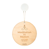 Self Care Sign | Meditation Medallion from Mache