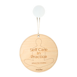 Self Care Sign | Self Care Medallion from Mache