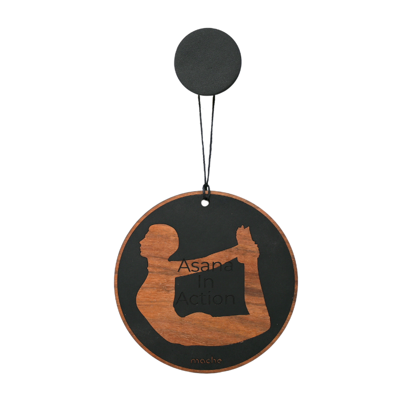 Self Care Sign | Yoga Medallion from Mache