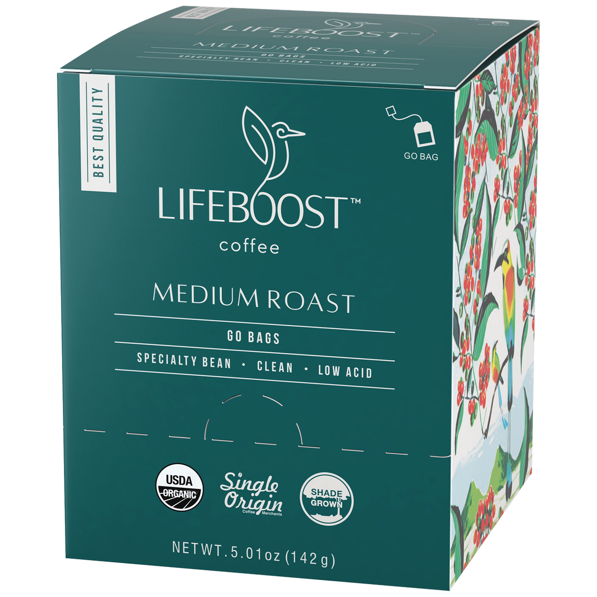 Grata Medium Roast From Lifeboost Coffee