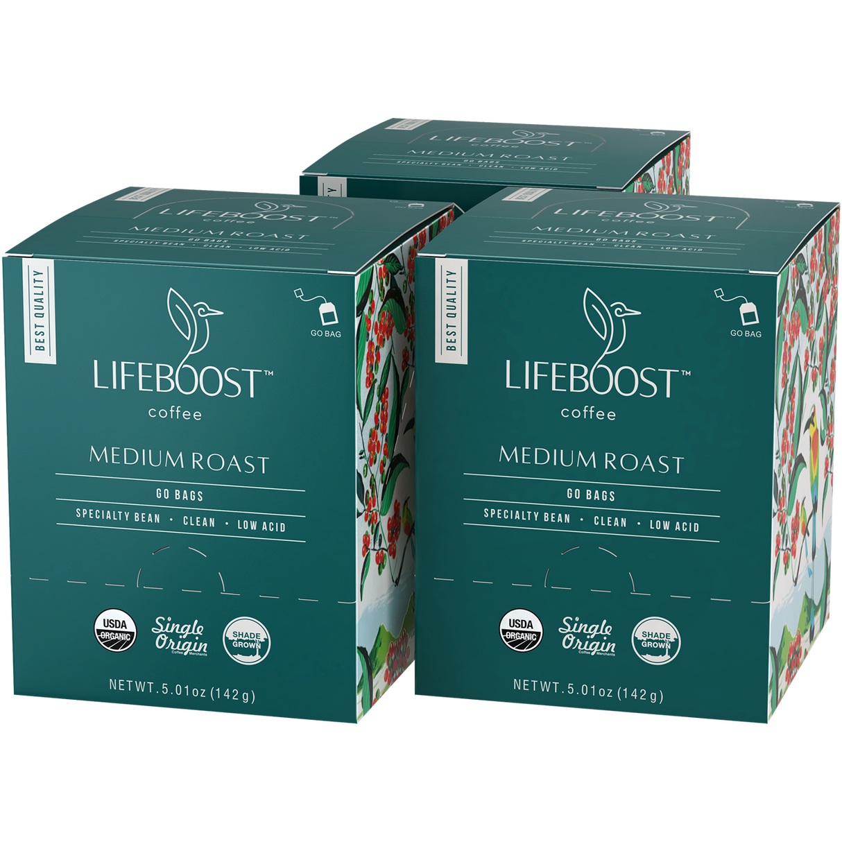 Grata Medium Roast From Lifeboost Coffee