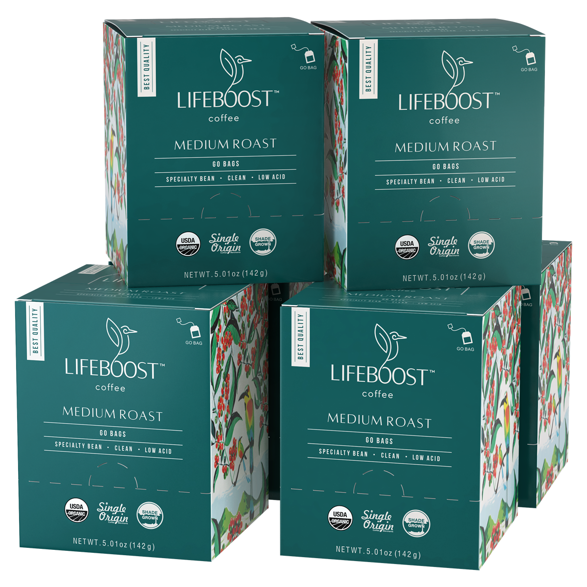 Grata Medium Roast From Lifeboost Coffee