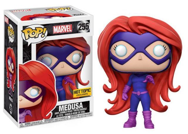 Funko Pop Marvel: Medusa Hot Topic #255 From Ralphie's Funhouse